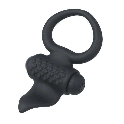 Copper vibrating cock ring with tongue silicone [7]