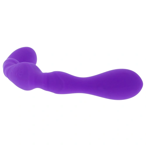 Flexible dildo silicone Luna 25cm purple. [2]