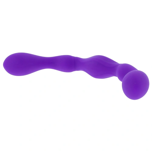 Flexible dildo silicone Luna 25cm purple. [3]
