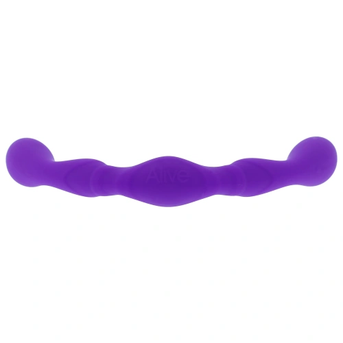 Flexible dildo silicone Luna 25cm purple. [4]