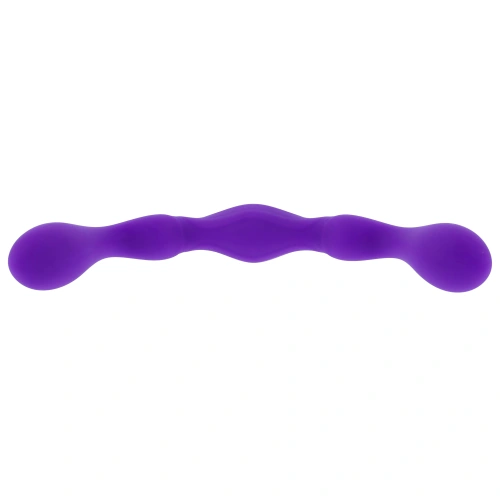 Flexible dildo silicone Luna 25cm purple. [5]