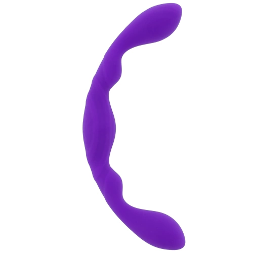 Flexible dildo silicone Luna 25cm purple.