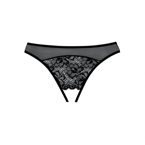 Magdalena-Erotic panties with open bottom Adore Just a Rumor A1078 black [2]