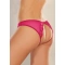 Color*Magdalena-Adore Mirabelle Plum A1080HP Pink Open Butt Revealing Bikini