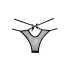 Erotic panties Adore Naughty Vanilla A 1011 black [1]