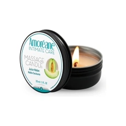Amoreane melon scented massage candle