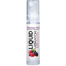 Stimulating liquid "vibrator" Amoreane Med berries 10ml.
