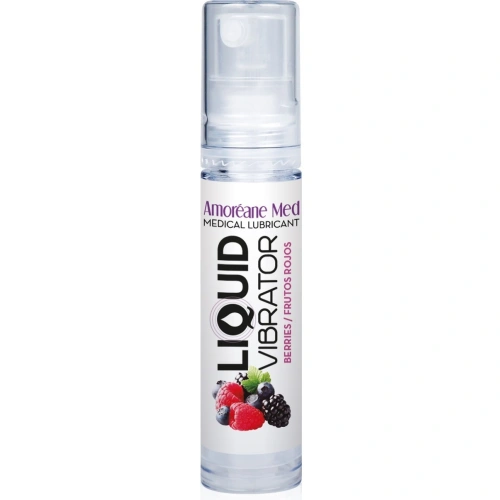 Stimulating liquid "vibrator" Amoreane Med berries 10ml.