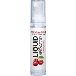 Stimulating liquid "vibrator" Amoreane Med cherry 10ml.