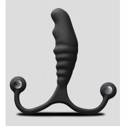 Aneros Psy Silicone Embossed Prostate Stimulator Black