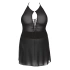 Dilyana- Stefi 2-piece erotic lingerie set black size L [2]
