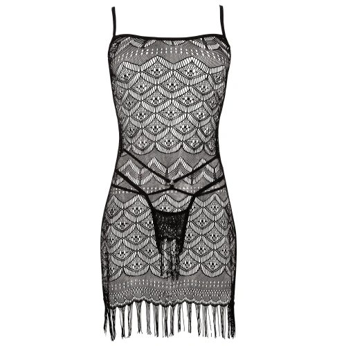 Sexy mesh dress Anais Phisis black [3]