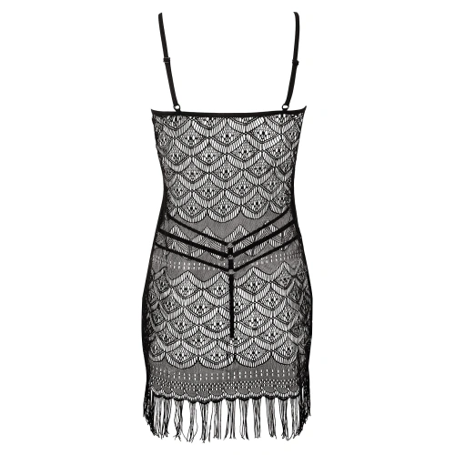 Sexy mesh dress Anais Phisis black [4]