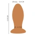 Large silicone anal dilator Anos Giant Soft Butt Plug [6]