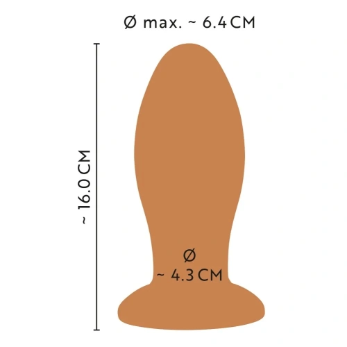 Anal dilator made of soft silicone Anos Big Soft Butt Plug [6]