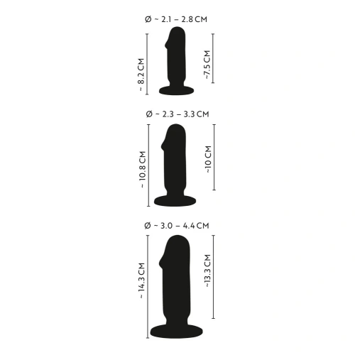 3 pcs. anal dilators Anos Training Set [4]