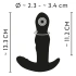 Dilyana Rechargeable Rotating Silicone Prostate Vibrator with Anos Remote [11]