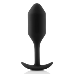 B-Vibe Snug Plug 2 weighted silicone butt plug