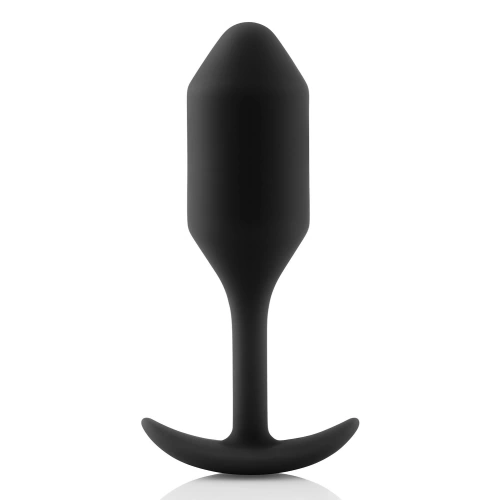 B-Vibe Snug Plug 2 weighted silicone butt plug