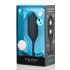 Snug Plug 4 Large Silicone Butt Plug with Extra Weights Black [9]