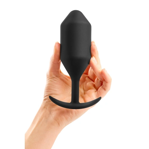 B-Vibe Snug Plug 5 silicone butt plug with weights [3]