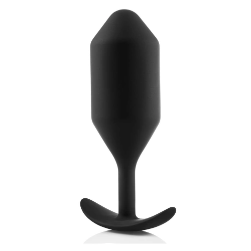 B-Vibe Snug Plug 5 silicone butt plug with weights