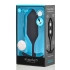 B-Vibe Snug Plug 5 silicone butt plug with weights [9]