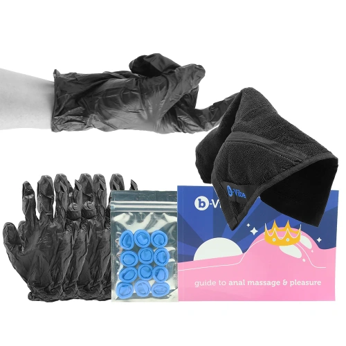 Nina - b-Vibe x Le Wand Blue Beginner Sex Toy Set [5]