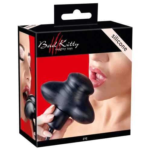 Nina - Bad Kitty Inflatable Silicone Mouth Gag [5]