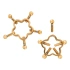 Nina - Bad Kitty Nipple Jewelery Metal Nipple Clips Gold [3]