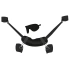Nina - BDSM Set Wrist and Ankle Restraints to Neck with Bad Kitty Eye Mask [6]