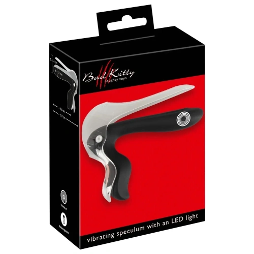 Bad Kitty Vibrating Speculum with LED Light [9]