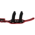 Strap-on belt with three realistic dildos Bad Kitty Dildo Briefs [5]