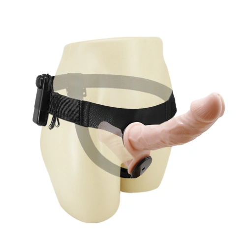 Strapon belt with dual vibrating dildo Dual Motor Strapon [1]
