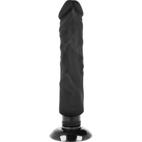 Irina color Vibrator with a vacuum base Base Cock black [1]