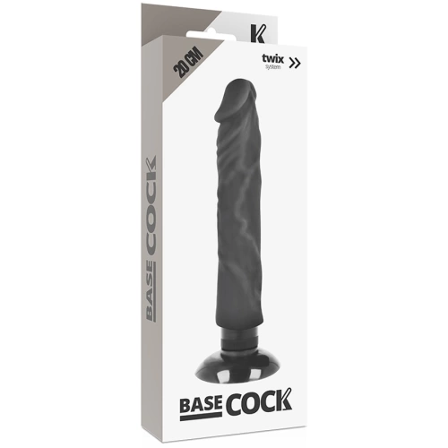 Irina color Vibrator with a vacuum base Base Cock black [3]