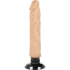 Realistic vibrator with a vacuum base Base Cock