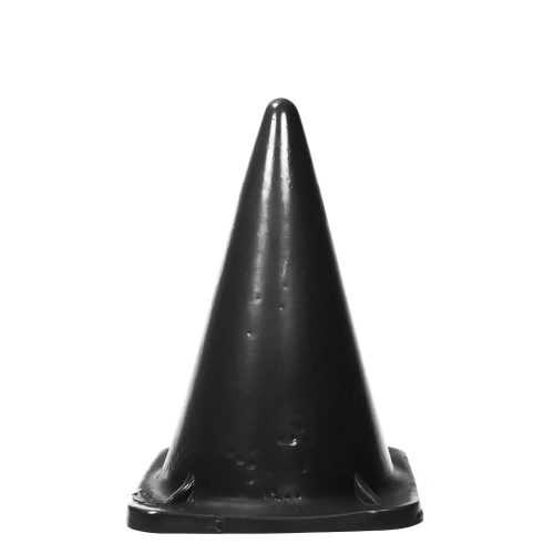 Nina - Large Butt Plug - cone All Black model 35 [2]