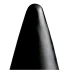 Nina - Large Butt Plug - cone All Black model 35 [4]