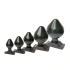 Nina - Extra large butt plug All Black 76 black [6]