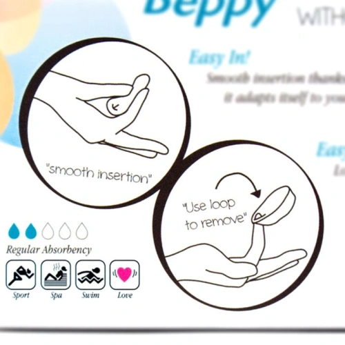 Sex tampons Beppy Wet 8 pcs. box [3]