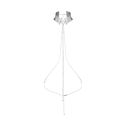 Elegant body chocker desire bijoux indiscrets silver