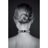 Bijoux pour toi adjustable metal heart crystal choker [1]