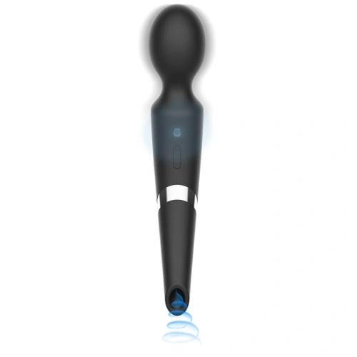 Dilyana- Rechargeable Wand massager with humming clitoris stimulator from Beck silicone [2]