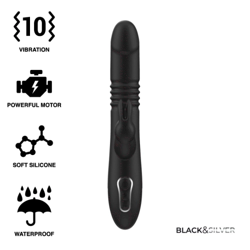 Rabbit vibrator with thrusts and rotating beads Kenji [4]