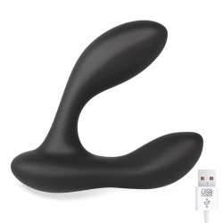 ​Liquid Silicone Vibrating Prostate Stimulator with 2 Motors and Brett Remote