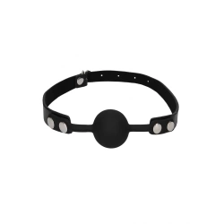 Dilyana - Black and White silicone mouth ball