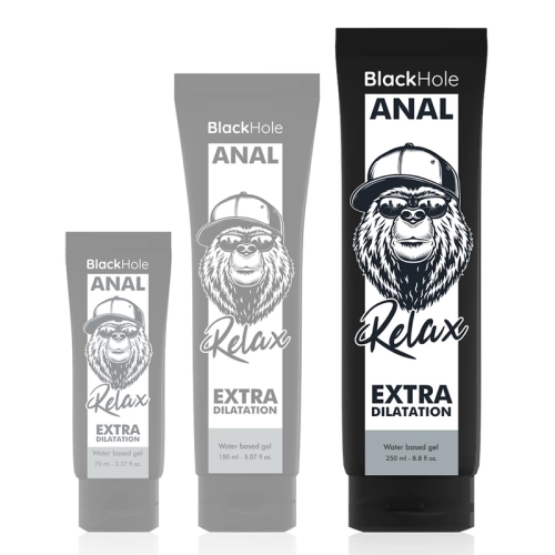 Anal lubricant with a relaxing effect Black Hole Anal Relax 250 ml [1]