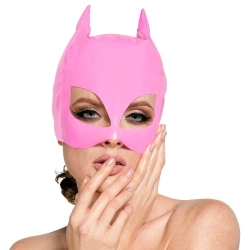 Mysterious Cat Mask Black Level Pink