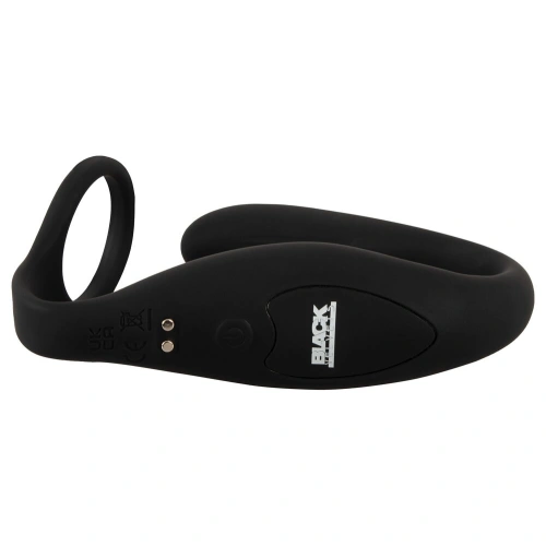 Black Velvets Rechargeable Anal Plug with Cock Ring and Remote Control [2]